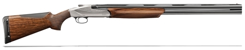 Benelli 828U Over Under 12 Gauge Engraved Nickel Shotgun